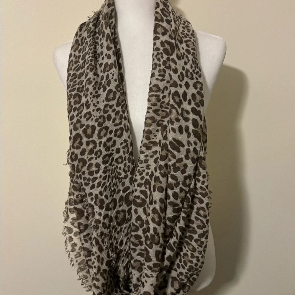 Leopard Print Scarf